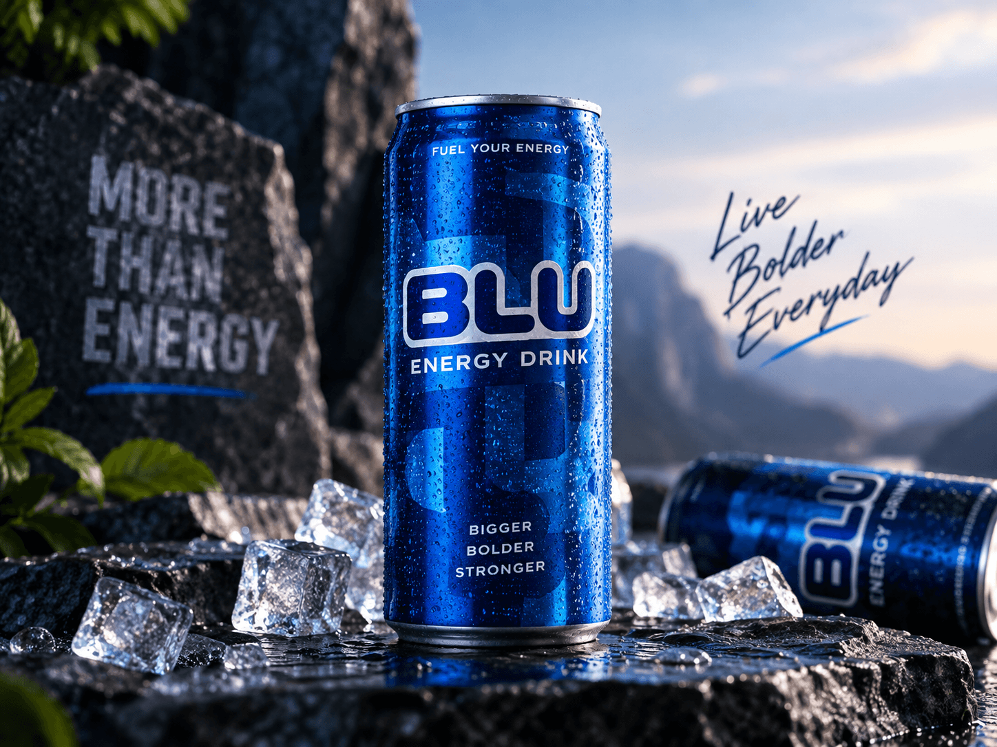 Blue Energy Drink